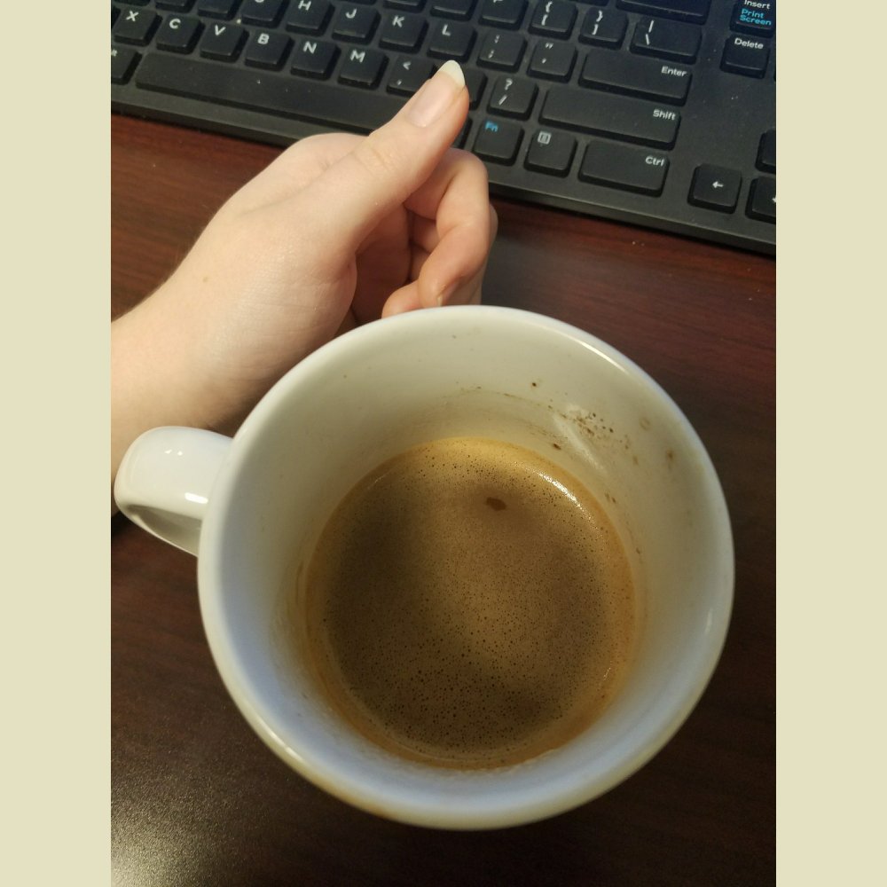 It was a slight disappointment.